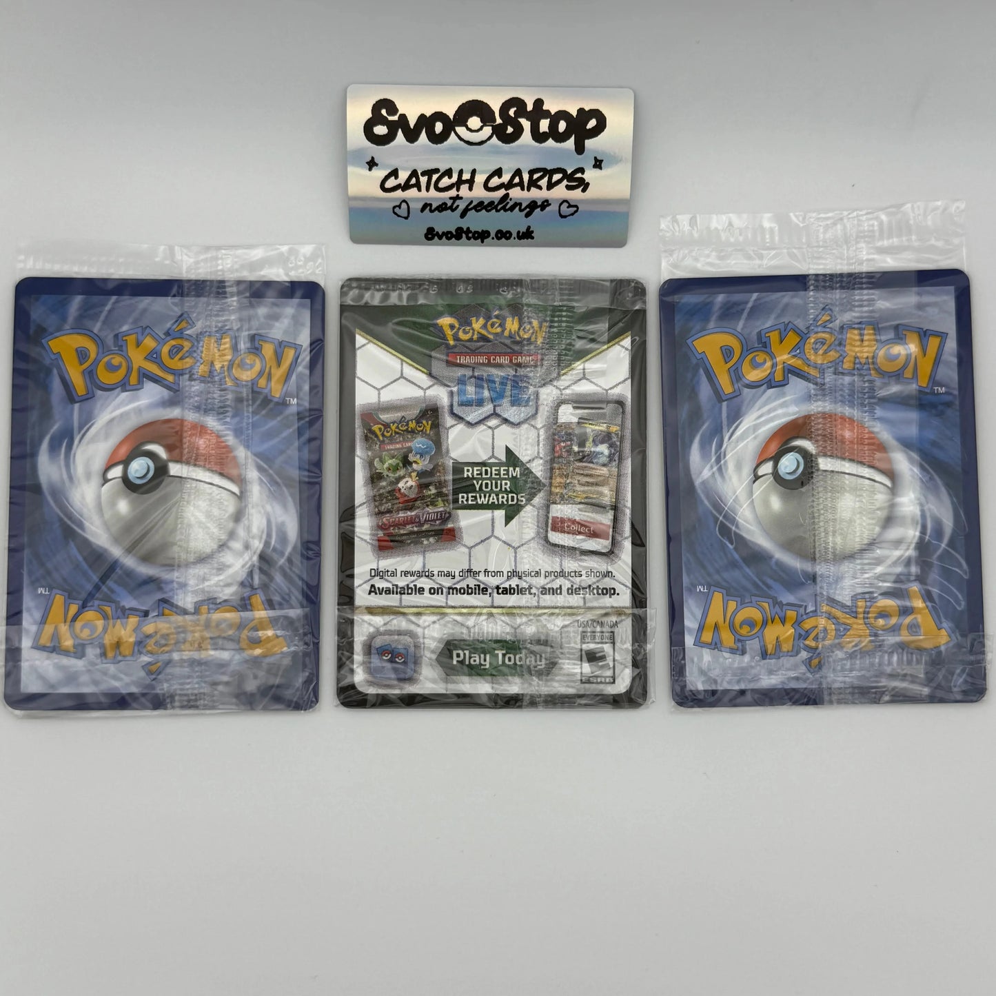 Sealed promo card UPC Terapagos / Lapras / Cinderace