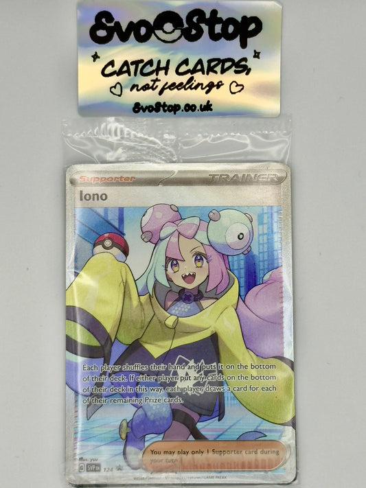 Iono 124 SV : Scarlet & Violet Promo Card Sealed
